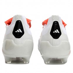 Adidas Predator Accuracy FG Soccer Cleats White Orange