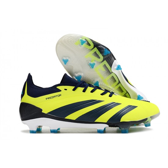 Sale Adidas Predator Accuracy FG Soccer Cleats Yellow Black