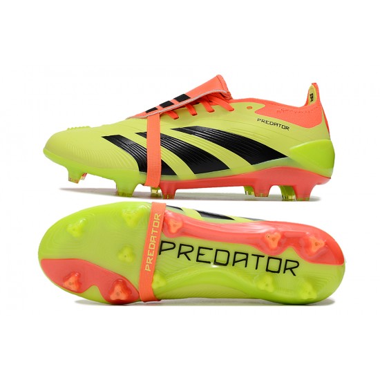 Sale Adidas Predator Accuracy FG Soccer Cleats Yellow Black Orange