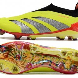 Adidas Predator Accuracy FG Soccer Cleats Yellow Black Red