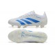 Adidas Predator Accuracy FG White Blue Mens Soccer Cleats