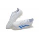 Adidas Predator Accuracy FG White Blue Mens Soccer Cleats