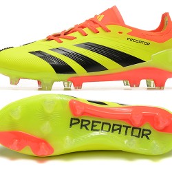 Adidas Predator Accuracy FG Yellow Black Mens Soccer Cleats 