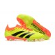 Adidas Predator Accuracy FG Yellow Black Mens Soccer Cleats