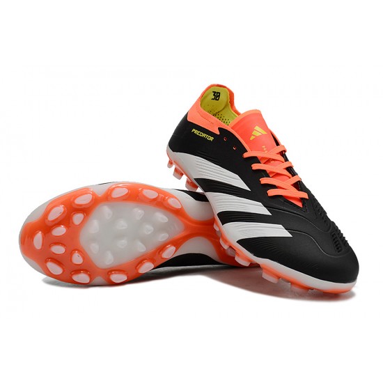 Adidas Predator Elite AG Black White Mens Soccer Cleats