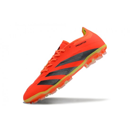 Adidas Predator Elite AG Red Black Mens Soccer Cleats