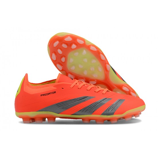 Adidas Predator Elite AG Red Black Mens Soccer Cleats