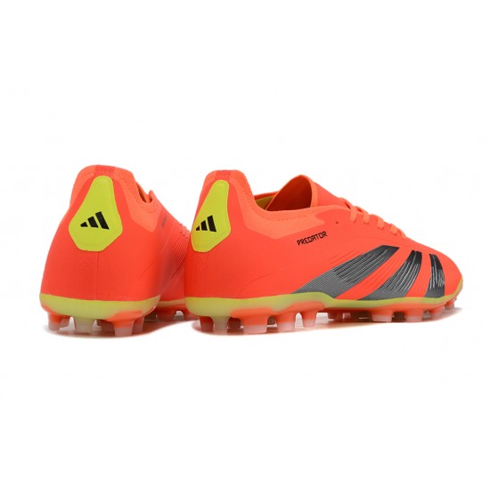 Adidas Predator Elite AG Red Black Mens Soccer Cleats