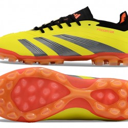 Adidas Predator Elite AG Yellow Black Mens Soccer Cleats 