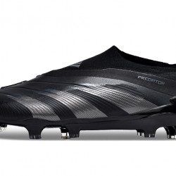 Adidas Predator Elite Laceless Boost FG All Black Low