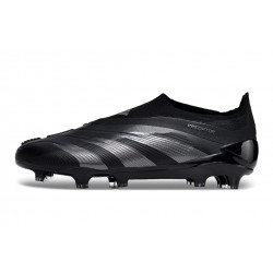 Adidas Predator Elite Laceless Boost FG All Black Low