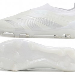 Adidas Predator Elite Laceless Boost FG Beige Silver Low