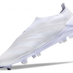 Adidas Predator Elite Laceless Boost FG Beige White Low