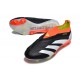 Sale Adidas Predator Elite Laceless Boost FG Grey Black Orange Low Soccer Cleats