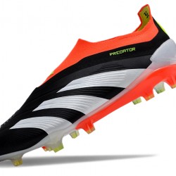 Adidas Predator Elite Laceless Boost FG Grey Black Orange Low