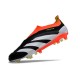 Sale Adidas Predator Elite Laceless Boost FG Grey Black Orange Low Soccer Cleats