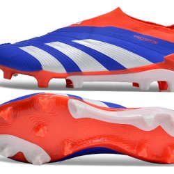 Adidas Predator Elite Laceless Boost FG Orange Silver Blue Low