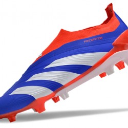 Adidas Predator Elite Laceless Boost FG Orange Silver Blue Low