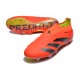 Sale Adidas Predator Elite Laceless Boost FG Red Black Yellow Low Soccer Cleats