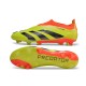 Sale Adidas Predator Elite Laceless Boost FG Yellow Black Orange Low Soccer Cleats