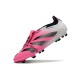 Adidas Predator Elite Tongue FG Pink Black And White