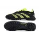 Unisex Adidas Predator 24 Elite TF Black Yellow Soccer Cleats