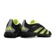 Unisex Adidas Predator 24 Elite TF Black Yellow Soccer Cleats 