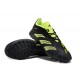 Unisex Adidas Predator 24 Elite TF Black Yellow Soccer Cleats 