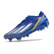 Sale Adidas X Crazyfast1 SG Blue Ltblue Yellow Silver Soccer Cleats