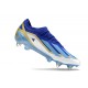 Sale Adidas X Crazyfast1 SG Deep Blue Gold Ltblue White Low Soccer Cleats