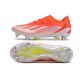 Sale Adidas X Crazyfast1 SG Silver Orange Yellow Low Soccer Cleats