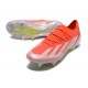 Sale Adidas X Crazyfast1 SG Silver Orange Yellow Low Soccer Cleats