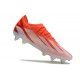 Sale Adidas X Crazyfast1 SG Silver Orange Yellow Low Soccer Cleats