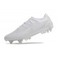 Sale Adidas X Crazyfast1 SG White Silver Low Soccer Cleats