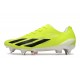 Sale Adidas X Crazyfast1 SG Yellow Black Orange Low Soccer Cleats