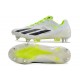 Sale Adidas X Crazyfast1 SG Yellow Green White Black Low Soccer Cleats