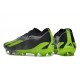 Adidas x23crazyfast.1 FG Low Soccer Cleats Black Green