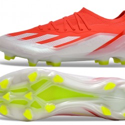 Adidas x23crazyfast.1 FG Soccer Cleats Red Grey