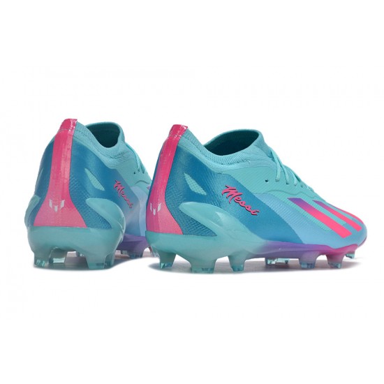 Unisex Adidas X Speedportal.1 FG Blue Pink