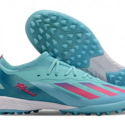 Unisex Adidas X Speedportal.1 TF Bule and Pink  