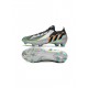 Adidas Predator Edge.1 FG Silver Black Yellow Soccer Cleats