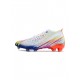 Adidas Predator Edge.1 FG White Solar Yellow Power Blue Soccer Cleats