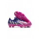 Adidas Predator Edge.1 Low FG Team College Purple Silver Metallic Shock Pink Soccer Cleats