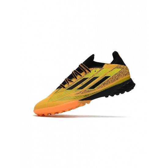 Adidas X Speedflow Messi.1 TF Solar Gold Core Black Bright Yellow  Soccer Cleats