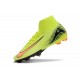 Nike Air Zoom Mercurial Superfly 10 Elite FG Chartreuse and Orange Mens