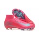 Nike Air Zoom Mercurial Superfly 10 Elite FG Mens Pink Blue  