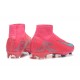 Sale Nike Air Zoom Mercurial Superfly 10 Elite FG Mens Pink Blue Soccer Cleats