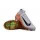 Sale Nike Air Zoom Mercurial Superfly 10 Elite FG Mens White and Orange Soccer Cleats