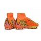 Sale Nike Air Zoom Mercurial Superfly 10 Elite FG Mens Yellow and Orange Soccer Cleats