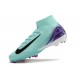 Sale Nike Air Zoom Mercurial Superfly 10 Elite FG Purply and Black Mens Soccer Cleats